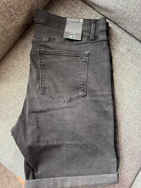 LuLaRoe Black Women's Bermuda Shorts - Casual Rolled Hem